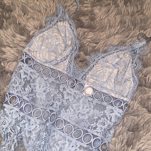 NWOT Victoria's Secret Sheer Bodysuit - Picture 2 of 6
